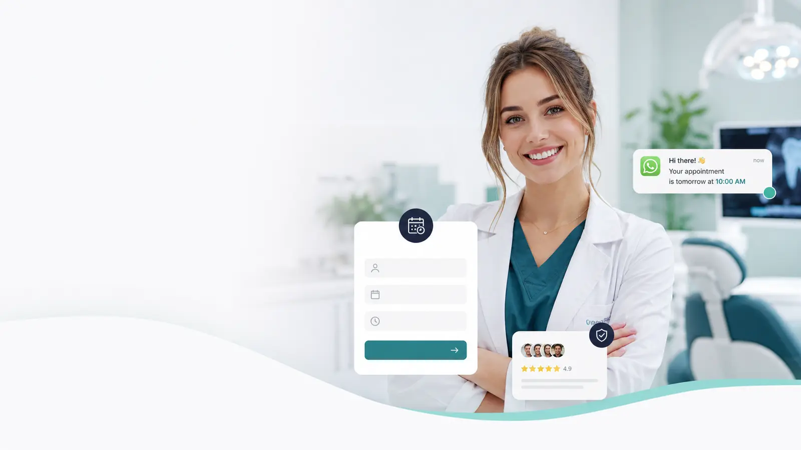 Demo conceptual de landing para Clínica dental: Sonrisa Nova